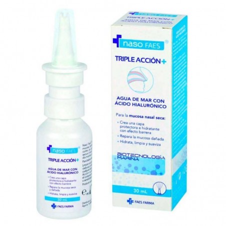 NASO FAES TRIPLE ACCION+ LIMPIEZA NASAL 30 ML