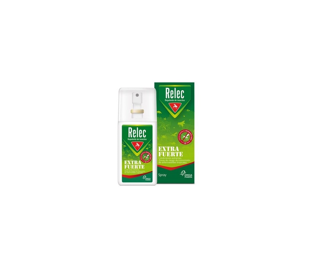 Farmacia Fuentelucha  Relec Extra Fuerte Repelente Mosquitos Spray 75 ml