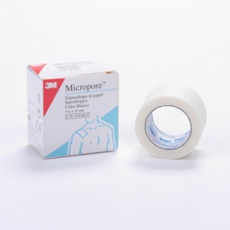 3m Nexcare Sensitive Tape Esparadrapo Hipoalergico 1 Unidad 5 M X 2,5 Cm  Color Carne